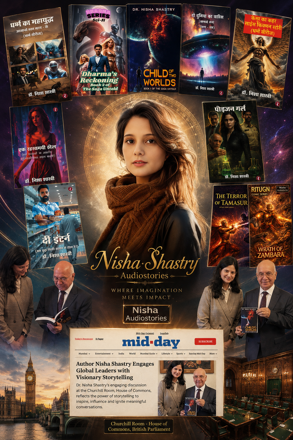 An evocative image from the worlds of Dr. Nisha Shastry